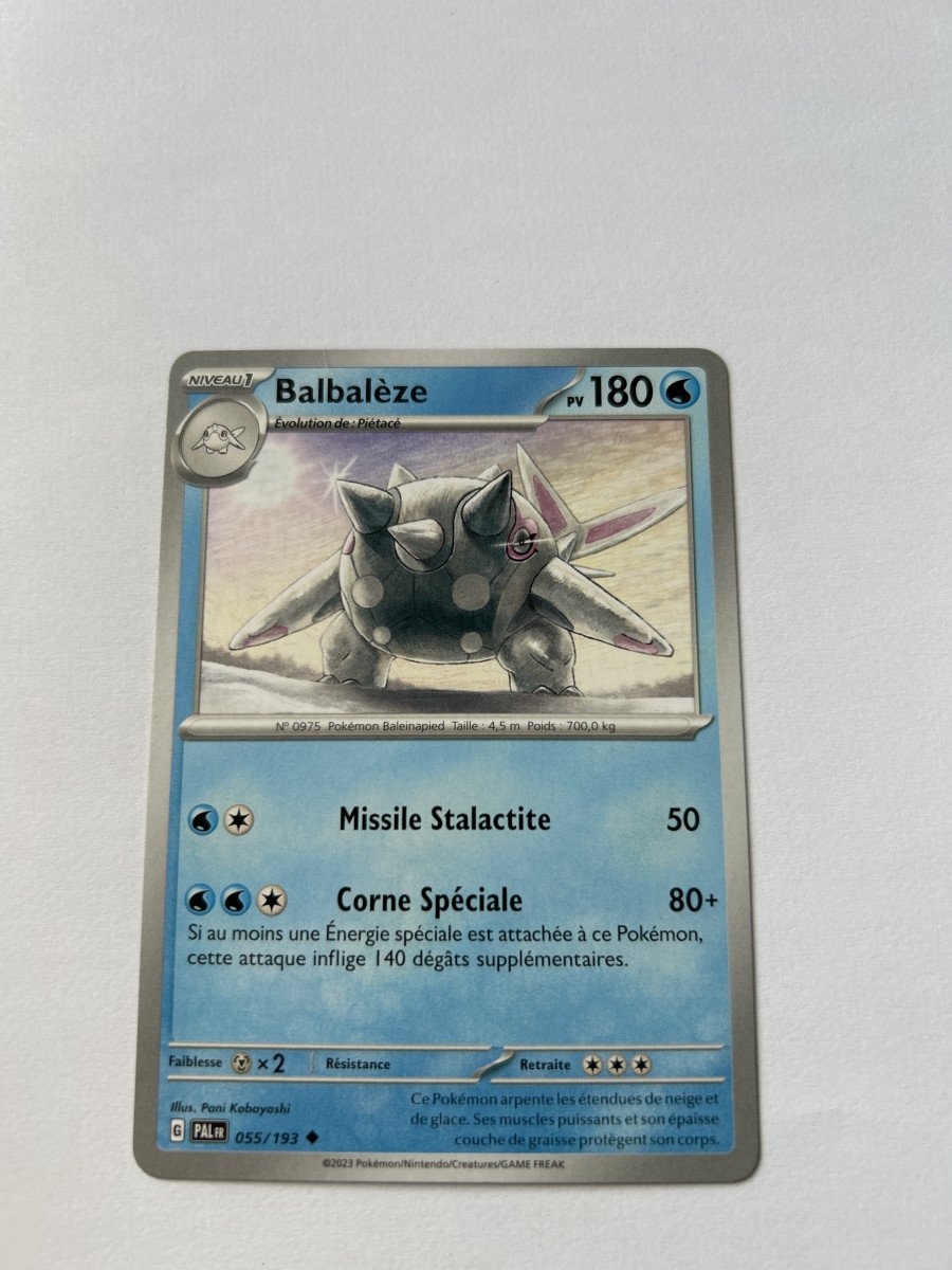 Balbalèze 055/193 - Evolution à Paldea