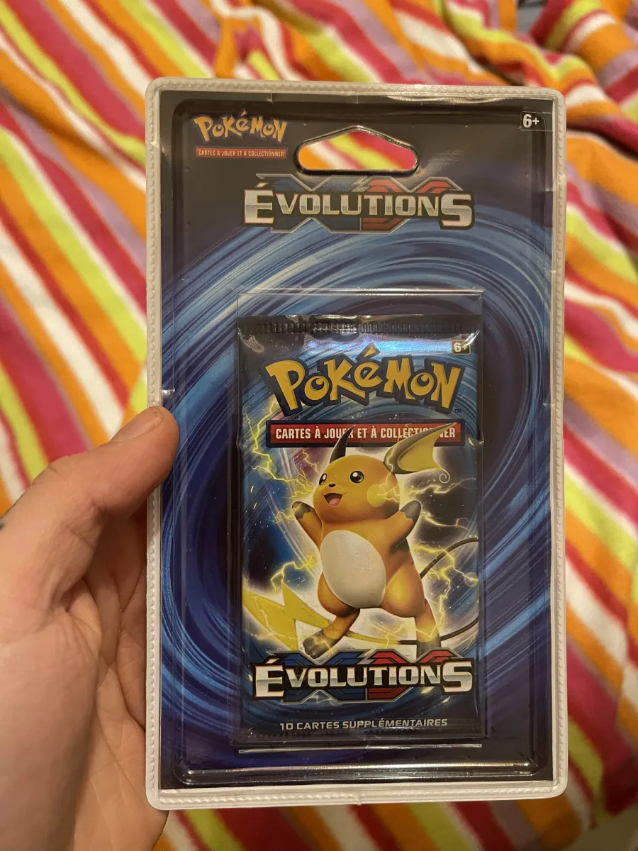 Booster sous blister xy évolution