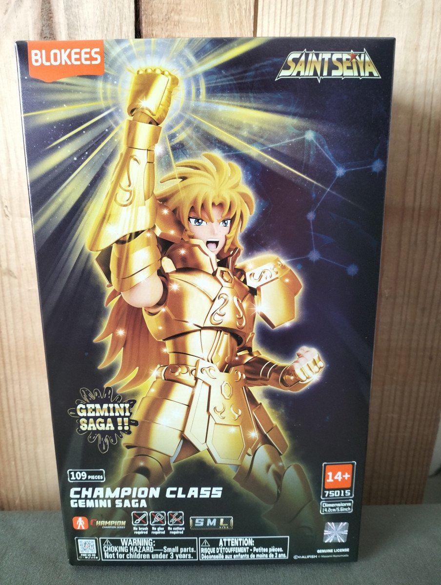 Saint Seiya Blokees Champion Class Gemini Saga