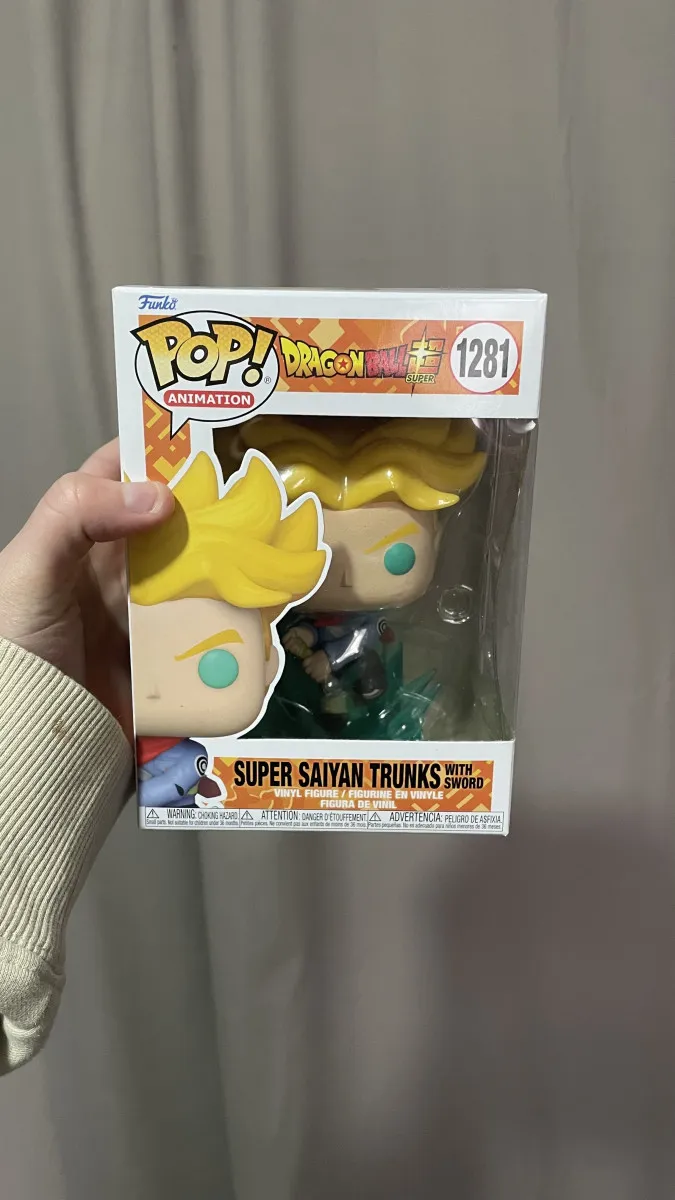 Funko pop super saiyan trunks with sword 1281