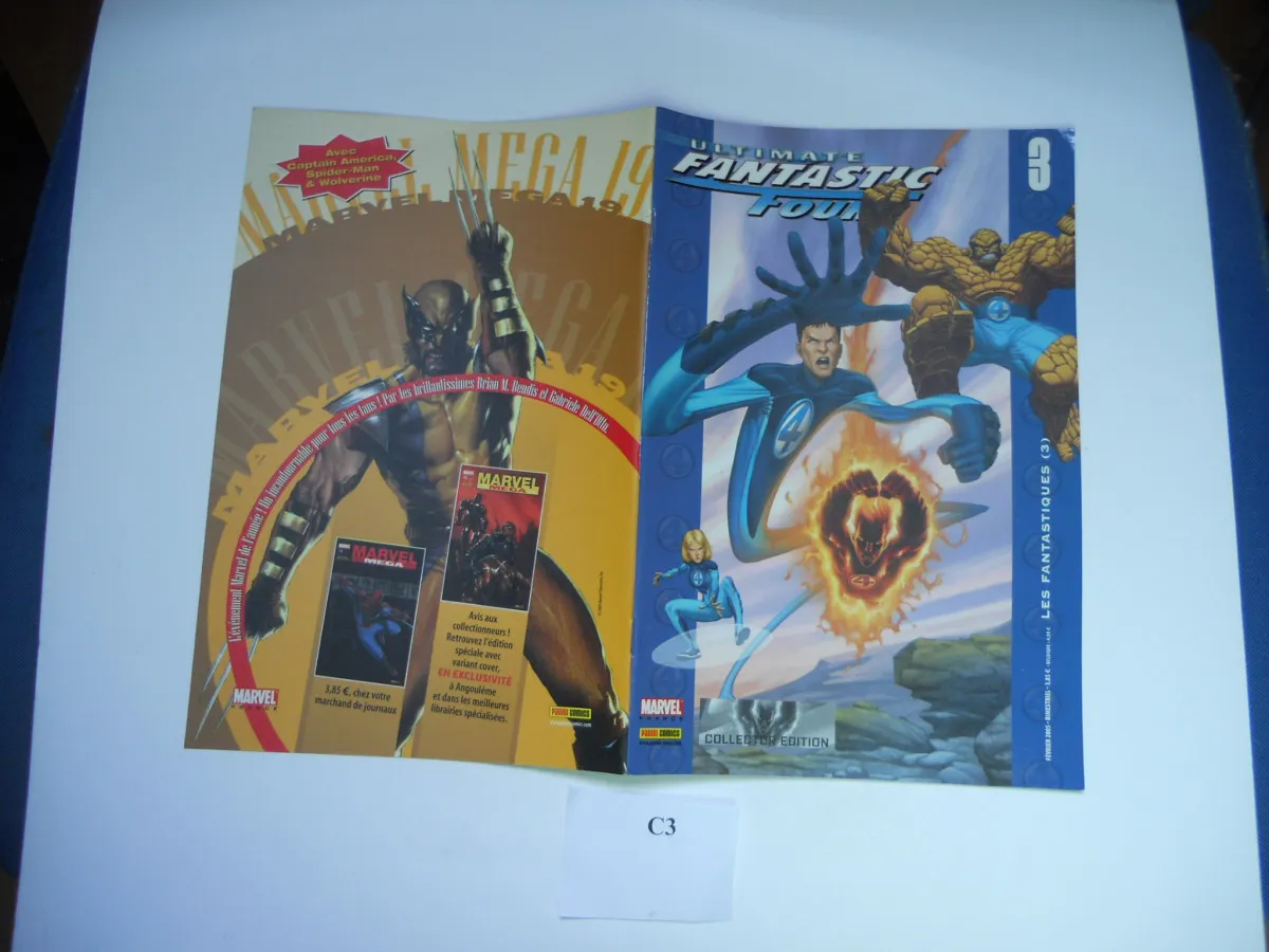 Ultimate Fantastic Four Collector Edition (Logo Illustré "Collector Edition" Sur La Couverture) N° 3 : Les Fantastiques (3) TBE C3