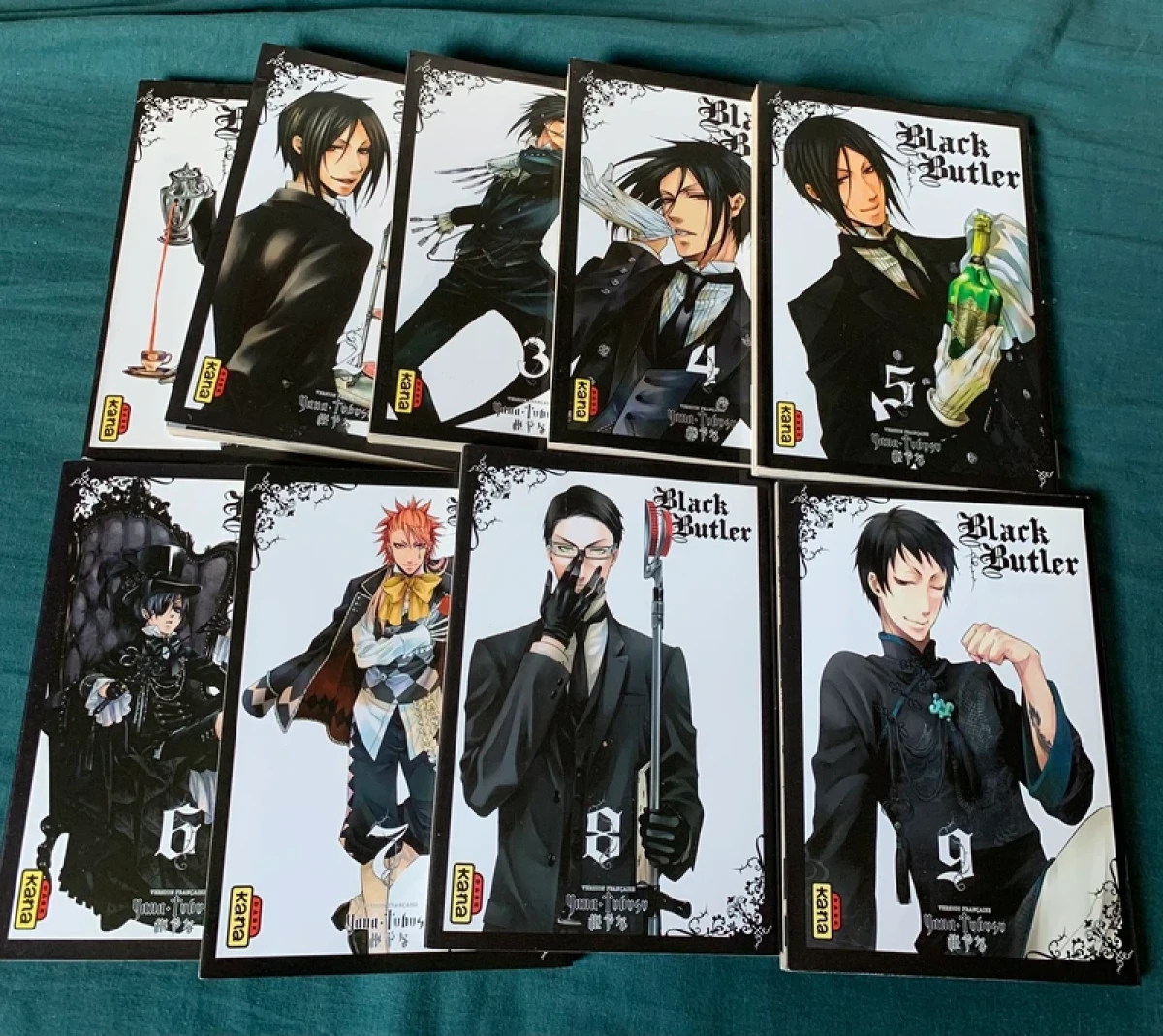 Manga black butler 9 tomes