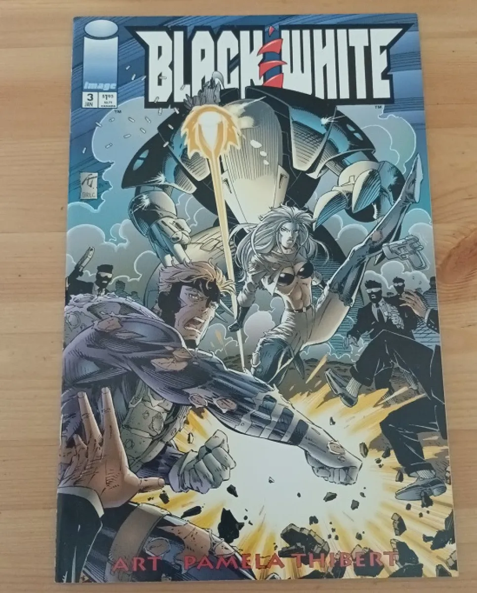 black & white n°1-2-3 - comme neuf