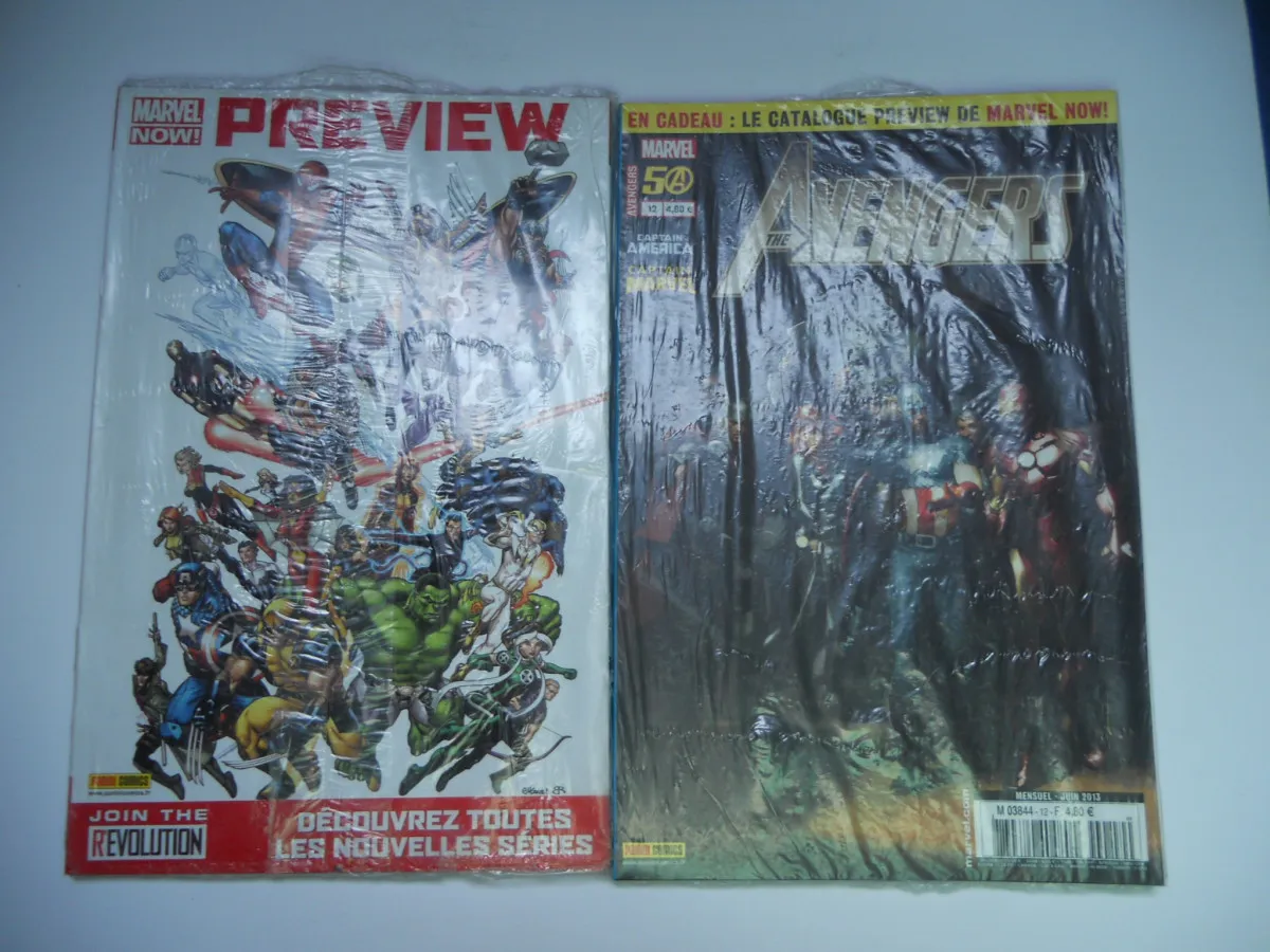 Avengers N° 12 : " La Fin Des Temps "Bd Neuve Encore Dans Sont Emballage Avec Sont Catalogue Preview Marvel Now//TTBE