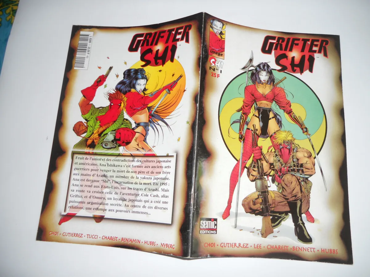 Shi - N° 1- Grifter Shi Semic Edition - 1998 TBE C5