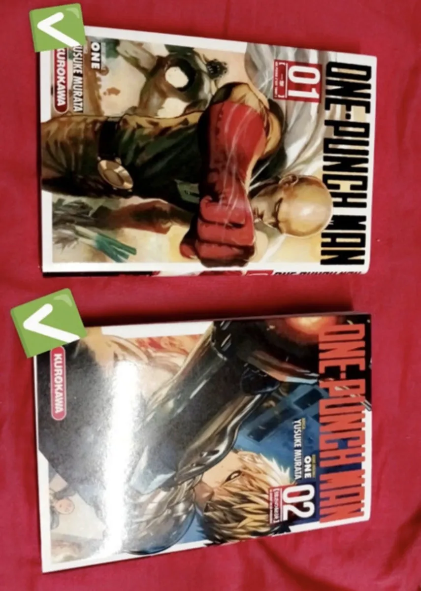 Tome 1 et 2 de one punch man