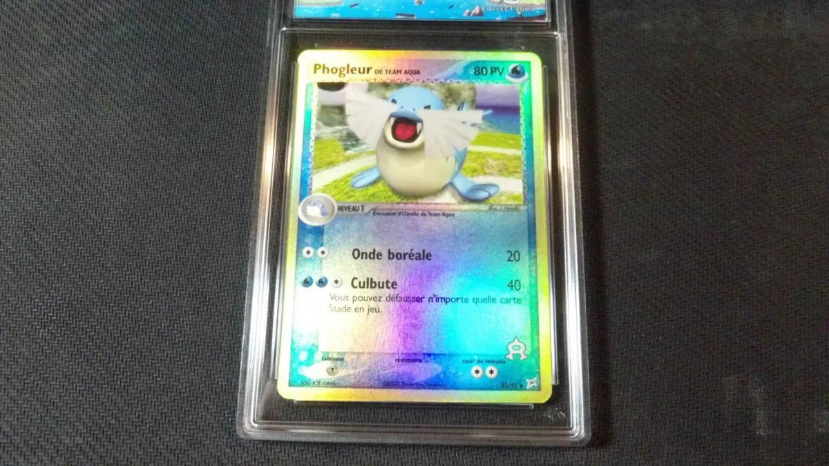 Carte Pokémon : 'Phogleur Rev. 31/95', Gradé Collect'Aura 8
