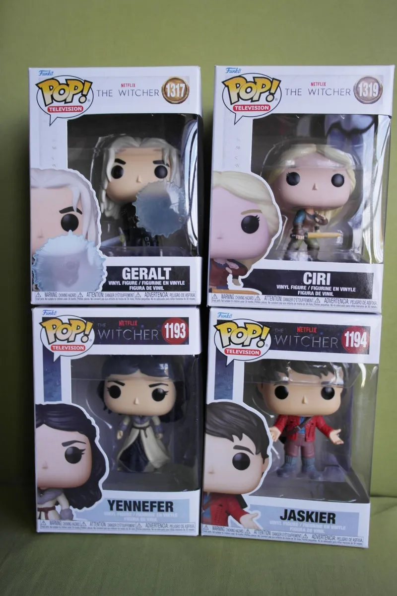 lot 4 Pop - the Witcher