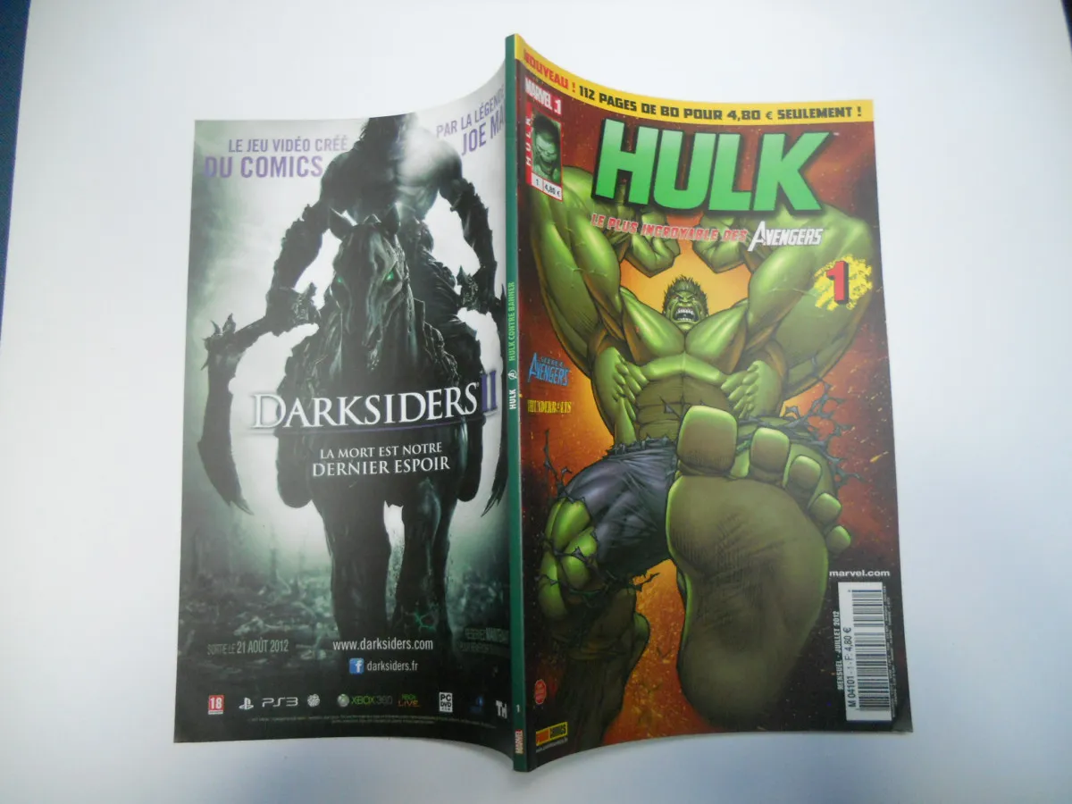 Hulk N°1 - Hulk Contre Banner Panini Comics Marvel :TBE