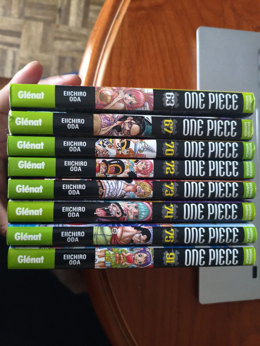 Lot 8 tomes One Piece