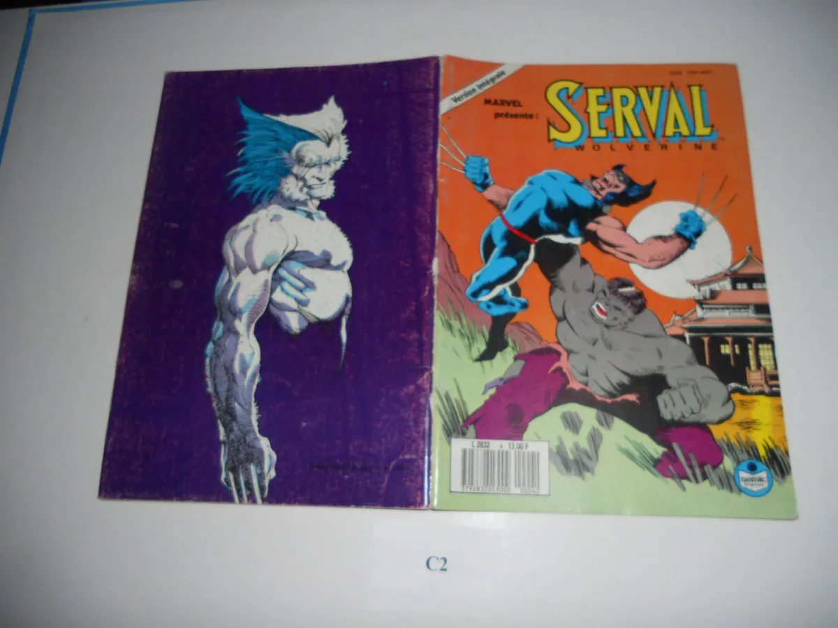 Serval V. I. ( Wolverine ) N° 4 : " Mr. Fixit Arrive En Ville " / Avec Son Poster En Pages Centrales TBE C2