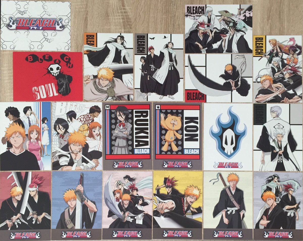 Carte Manga Shonen Bleach Tite Kubo Glénat Collection