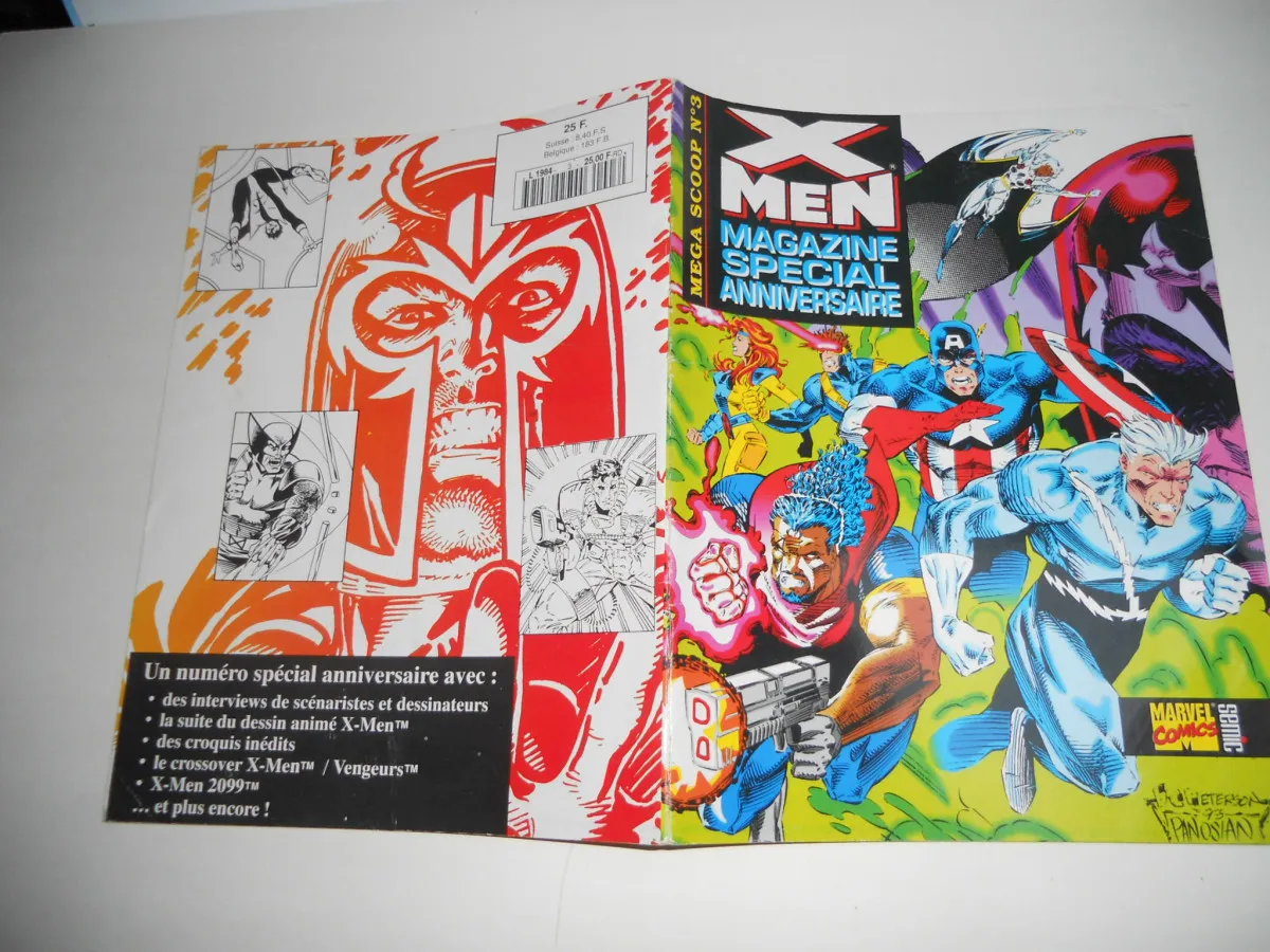 X-Men, Magazine Special Anniversaire, Mega Scoop N°3 X-Men, Magazine Special Anniversaire, Mega Scoop N°3 TBE