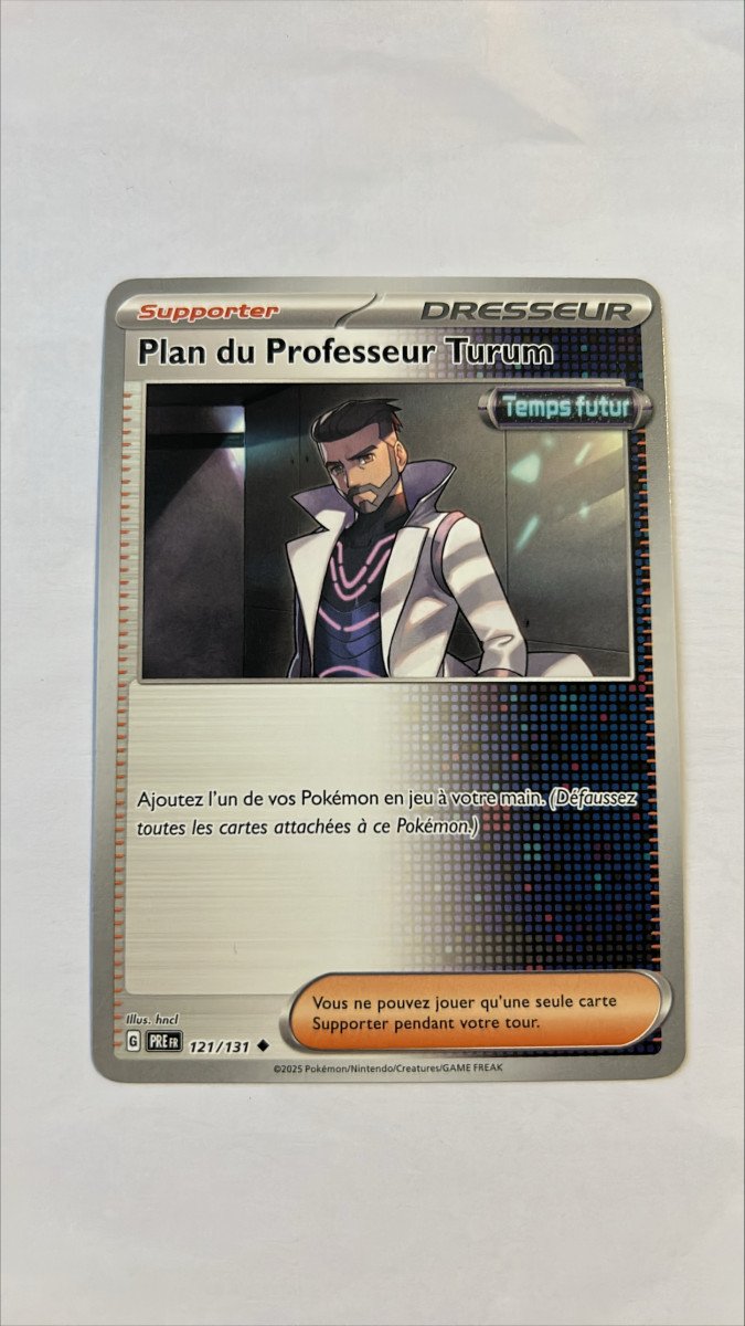 Plan du professeur Turum 121/131 Evolutions prismatiques