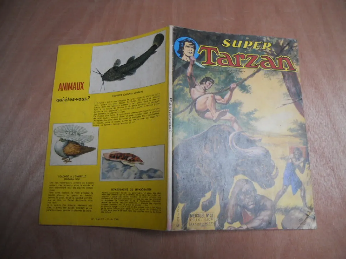 Super Tarzan - N°31 SAGEDITION 1978 TBE