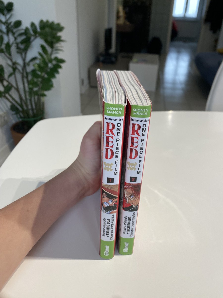Deux manga one piece red le film