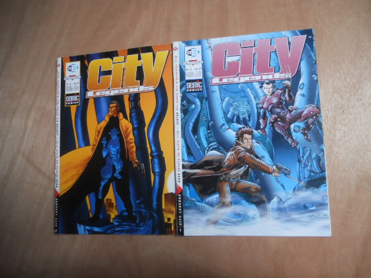 City Legends Semic Lot De 2 Bd N°1 Et N°2 Delcourt Tbe