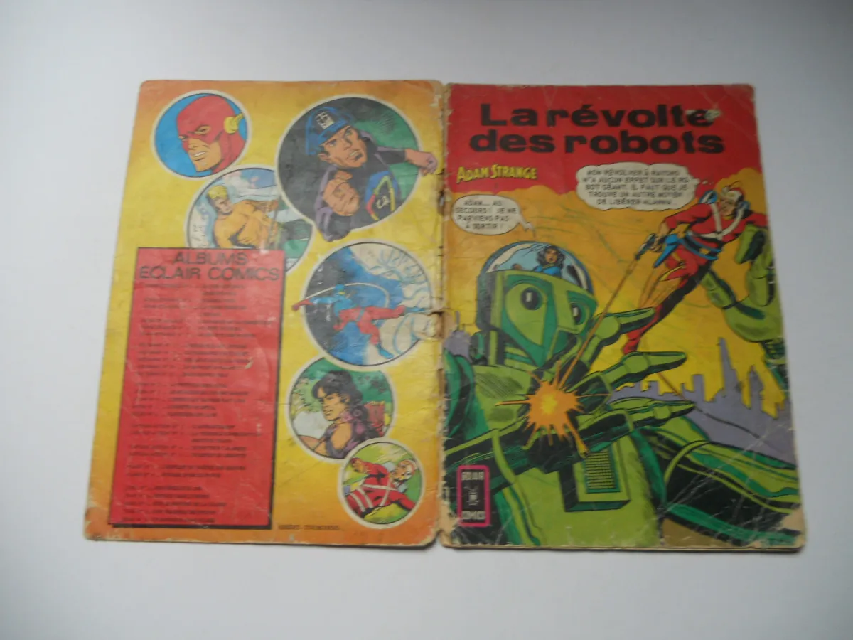 Adam Strange N° 7. La Revolte Des Robots.
