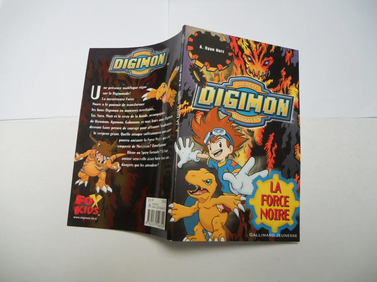 Digimon N°2 La Force Noire - Ryan Nerz A Ttbe