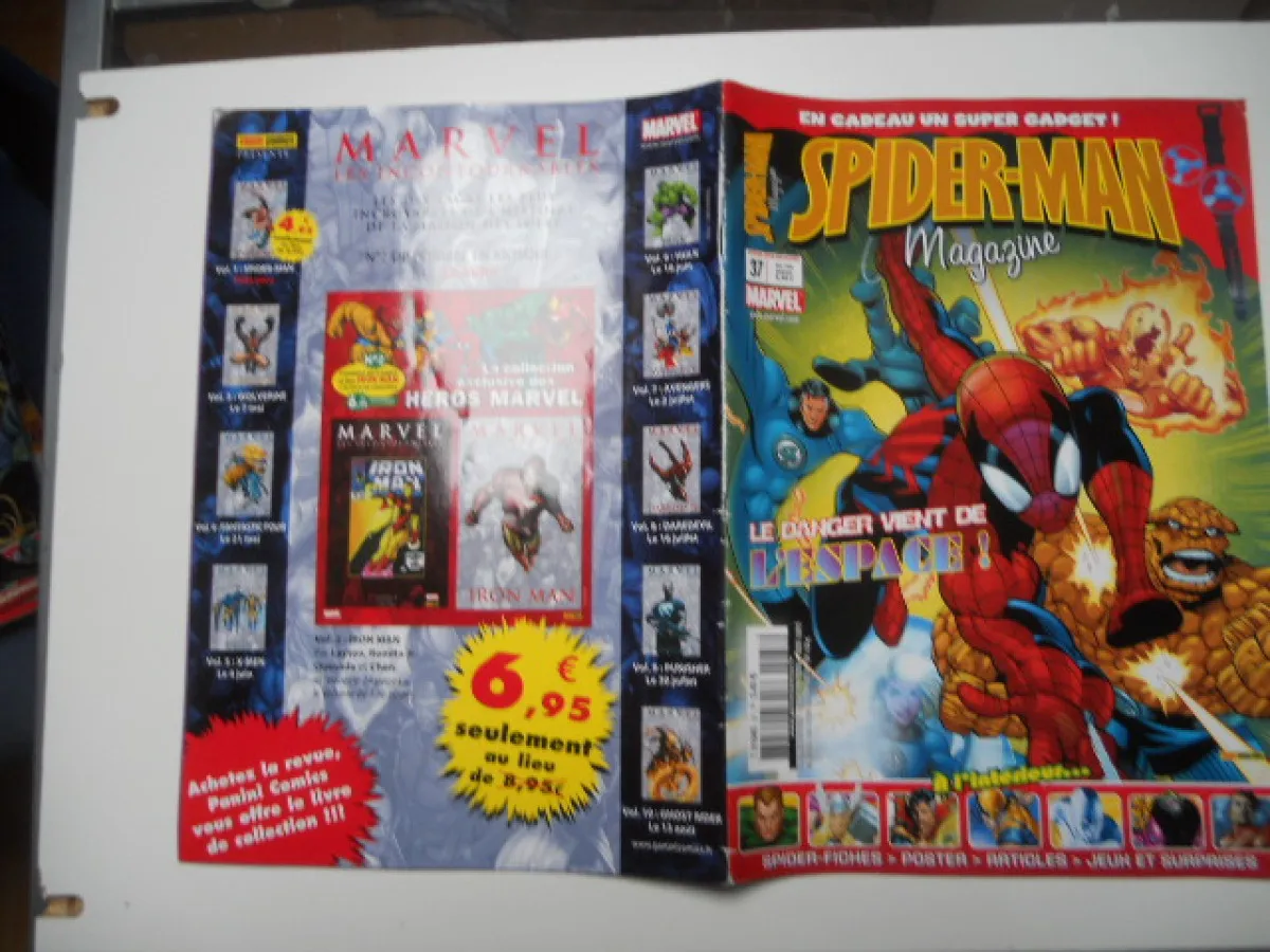 Spiderman Magazine N° 37 Mai 2008 Be+ AVEC  POSTER
