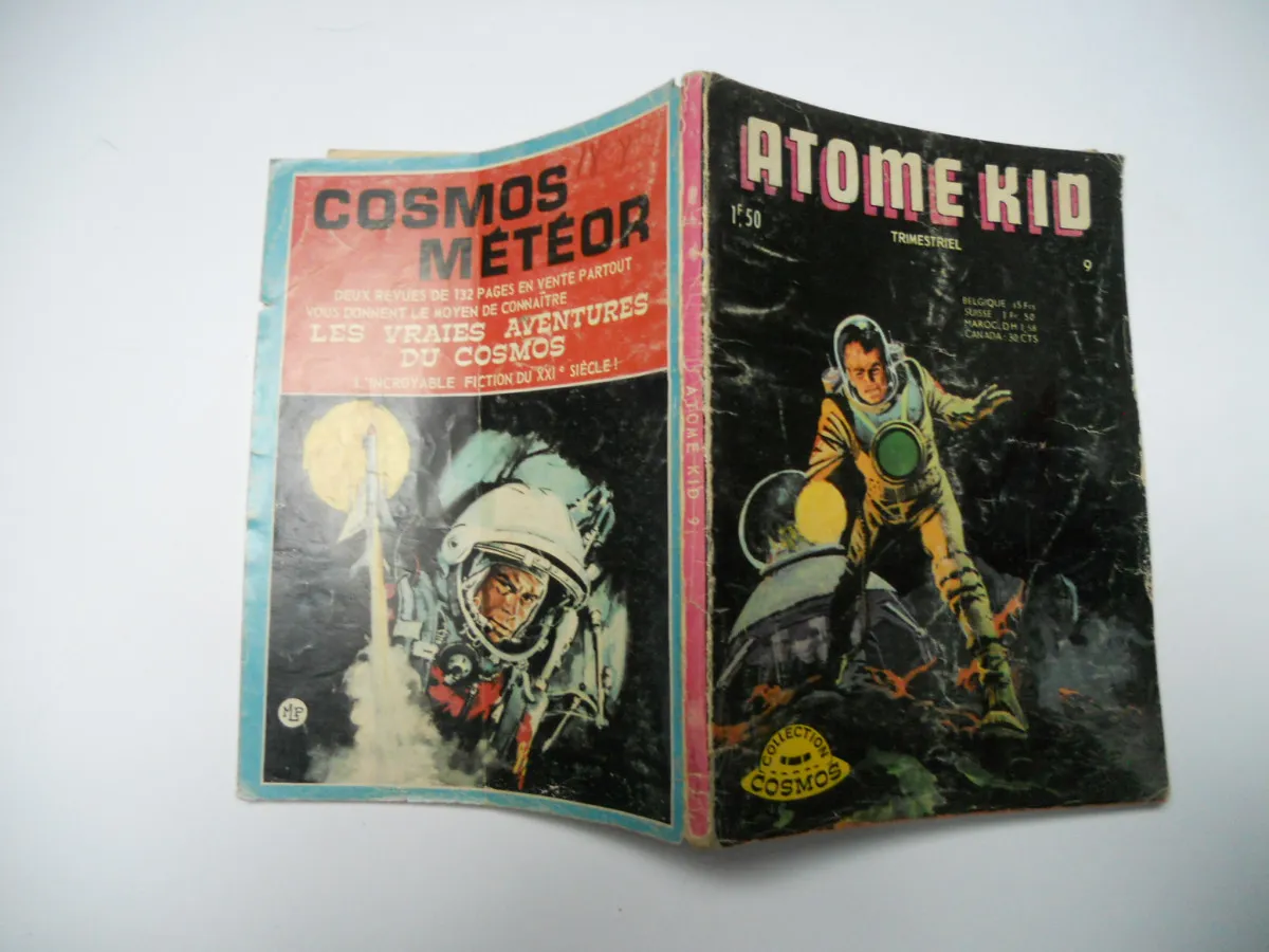 Atome Kid N° 9 : Bandes Dessinées Petit Format Artima  pocket- 1970