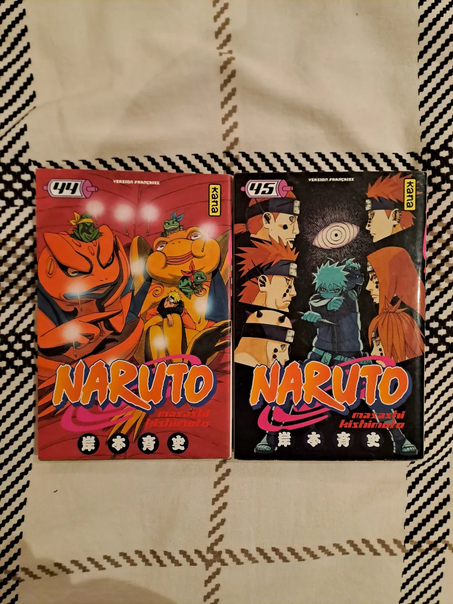 Naruto tome 44 et 45