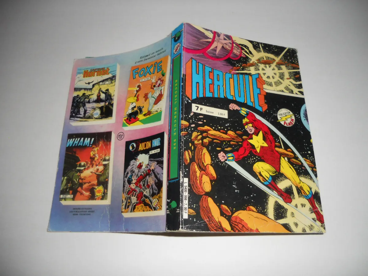 Recueil Hercule N° 998 : Numéros 19 Et 20 Aredit - 01/07/1981 TBE