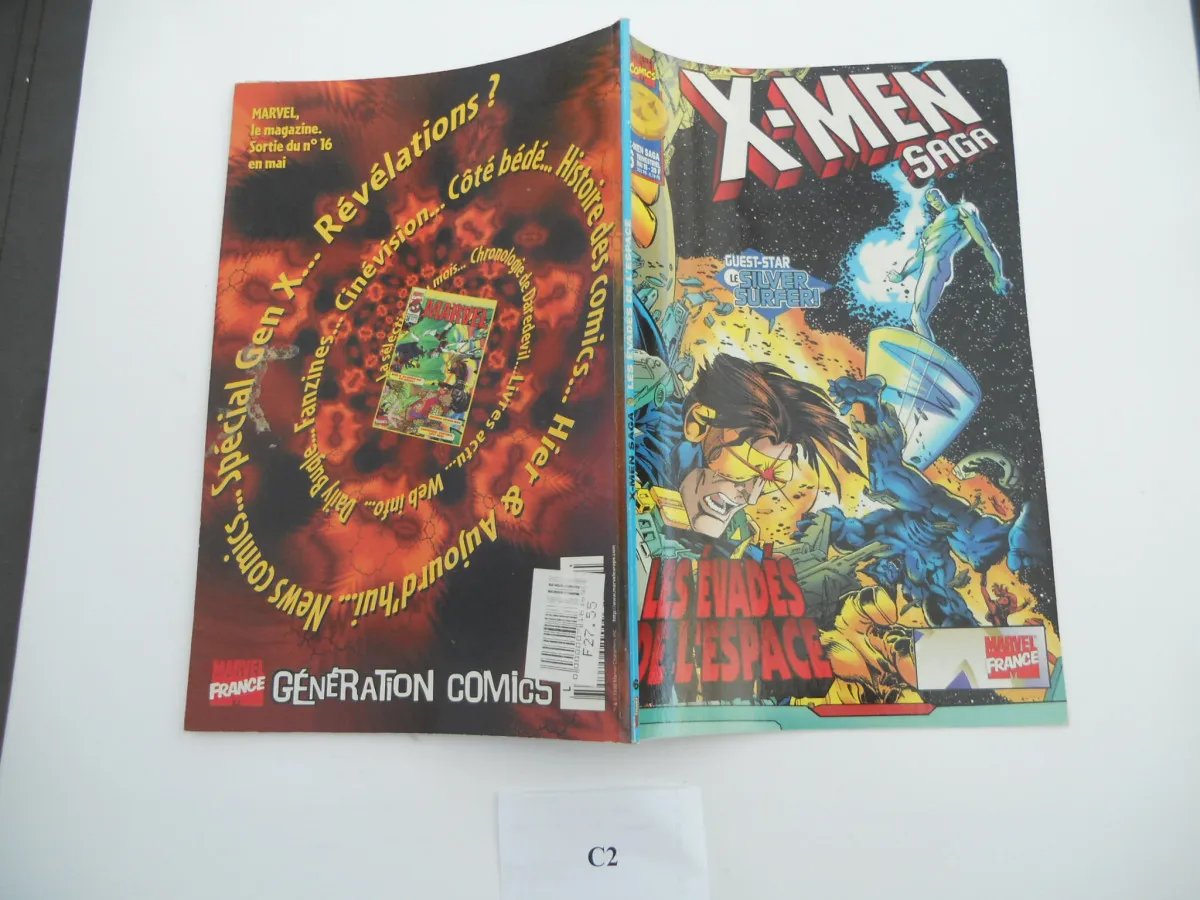 X-Men Saga N° 6 : Les Évadés De L'espace Marvel France Mai 1998 c2