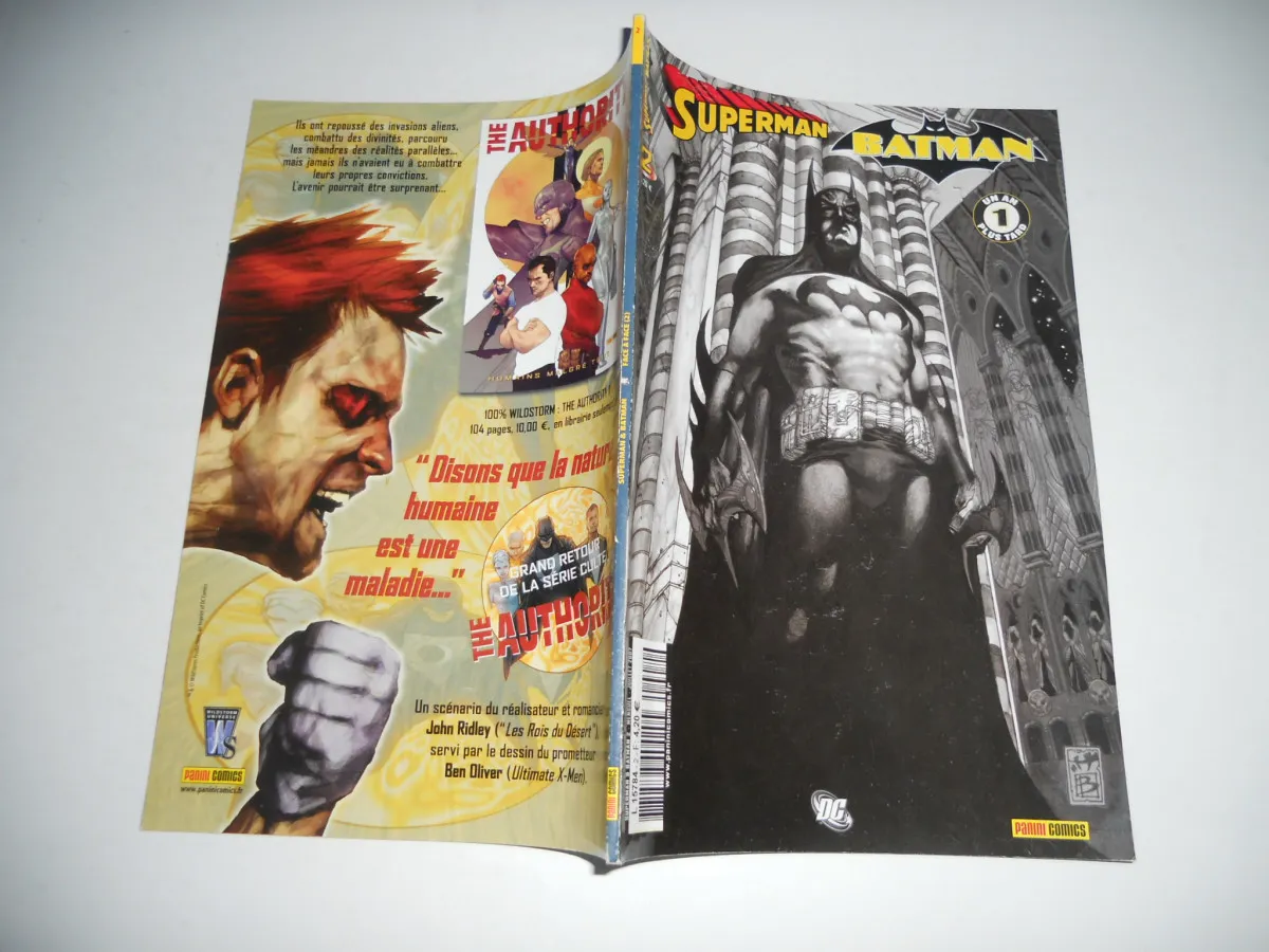 Superman & Batman Collector N° 1 : Face À Face ( 1 ) - Dc Panini 06/2007 Ttbe