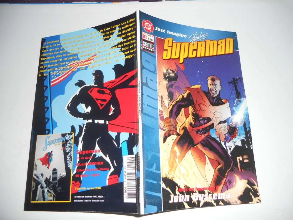 Just Imagine N° 1 : Superman + " Avec Un Hommage À John Buscema Semic Comics - 2002a
