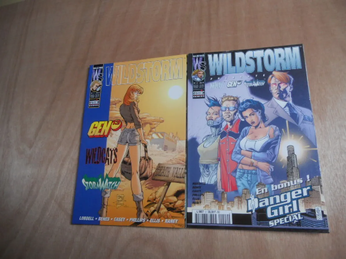 Lot De 2 Bd Wildstorm Semic N° 1 Et N° 2  TBE