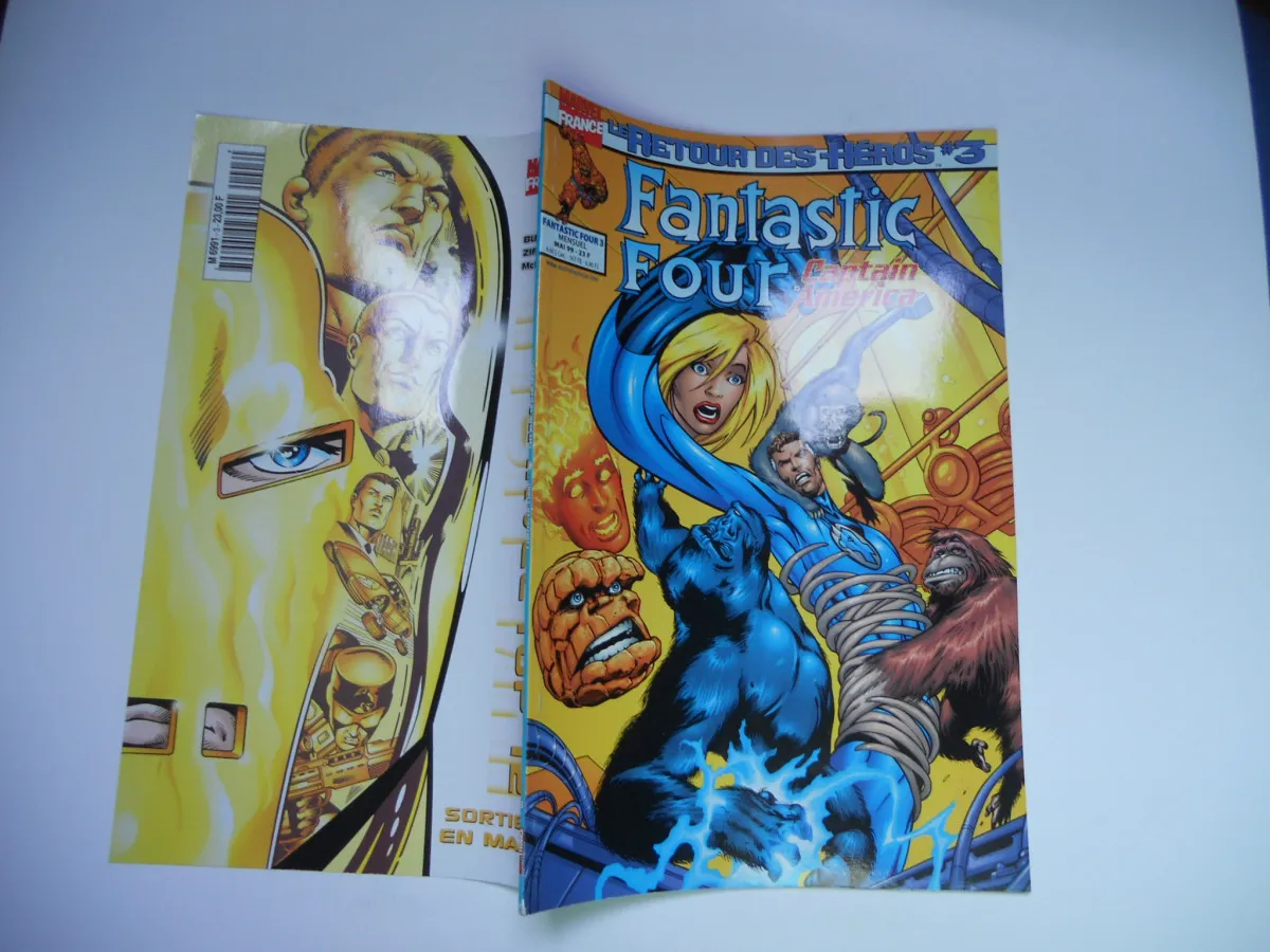 Fantastic Four N° 3 : Le Retour Des Heros Marvel Mai 1999 TBE