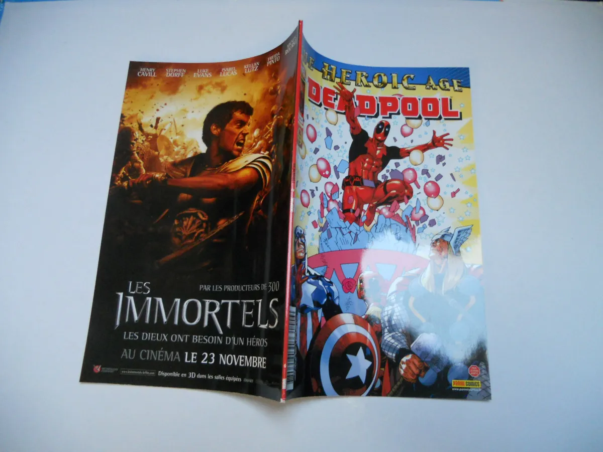 Deadpool N°6 L'enfer Du Jeu Marvel Panini Novembre 2011 TBE