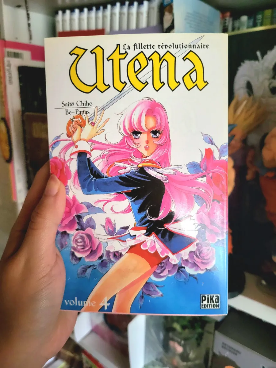 Manga Utena La Fillette Révolutionnaire Tome 4 (Saitô Chiho) 2003 Pika Édition Shojosei Rare