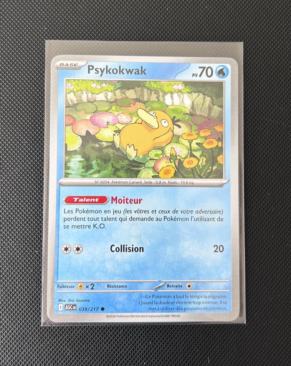 Carte Pokémon - Psykokwak 39/217 - Héros Transcendants