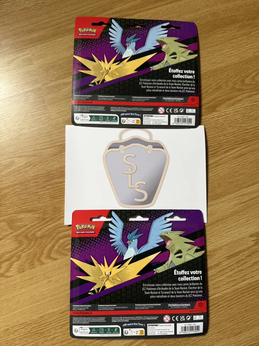 Lot de 2 Duopacks Pokémon, Electhor de la Team Rocket en français