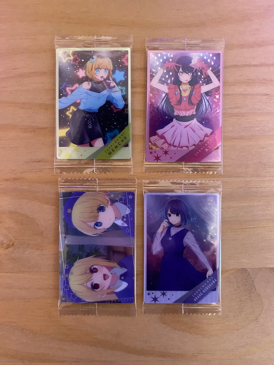 Lot de 4 cartes Oshi no Ko