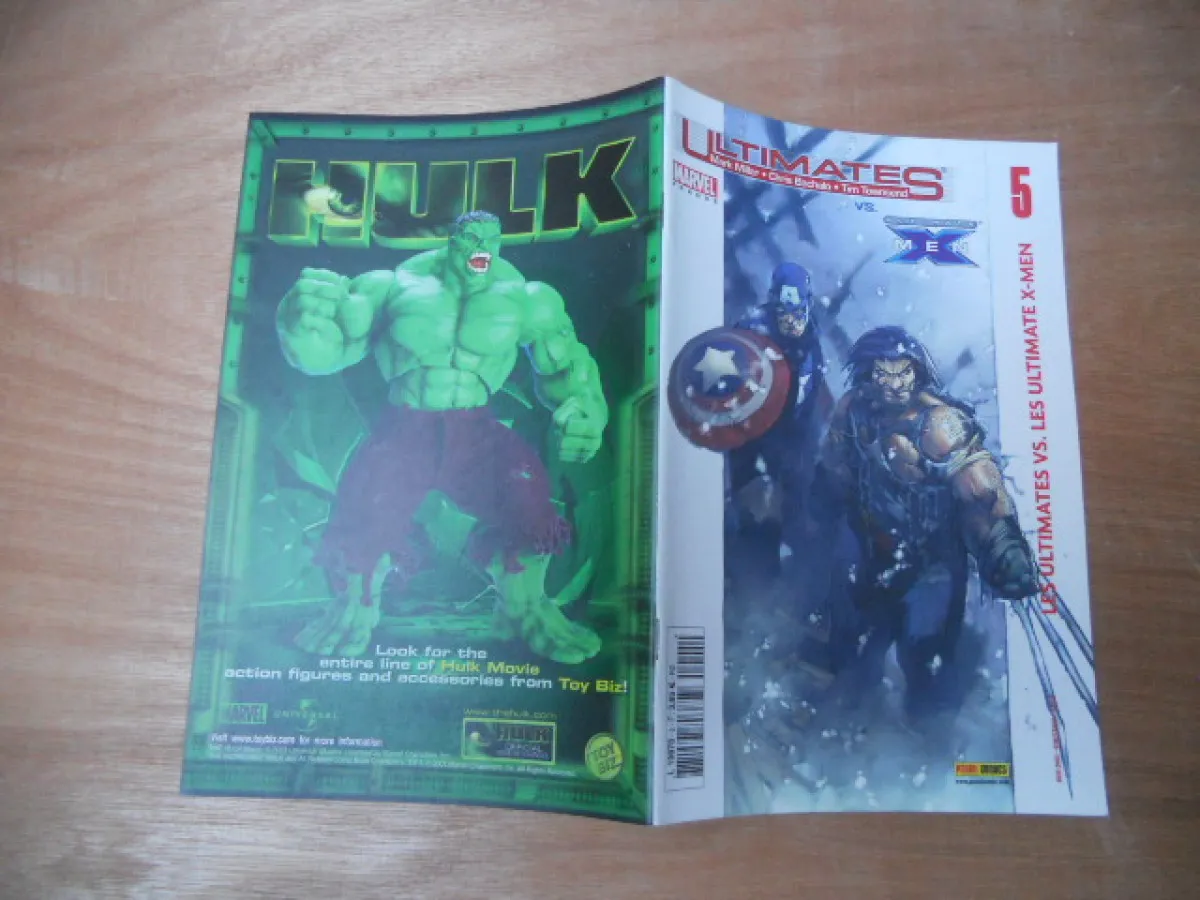 Ultimates V.F. N° 5 Les Ultimates Vs. Les Ultimates X-Men Juin 2003 Marvel Panini Tbe C3