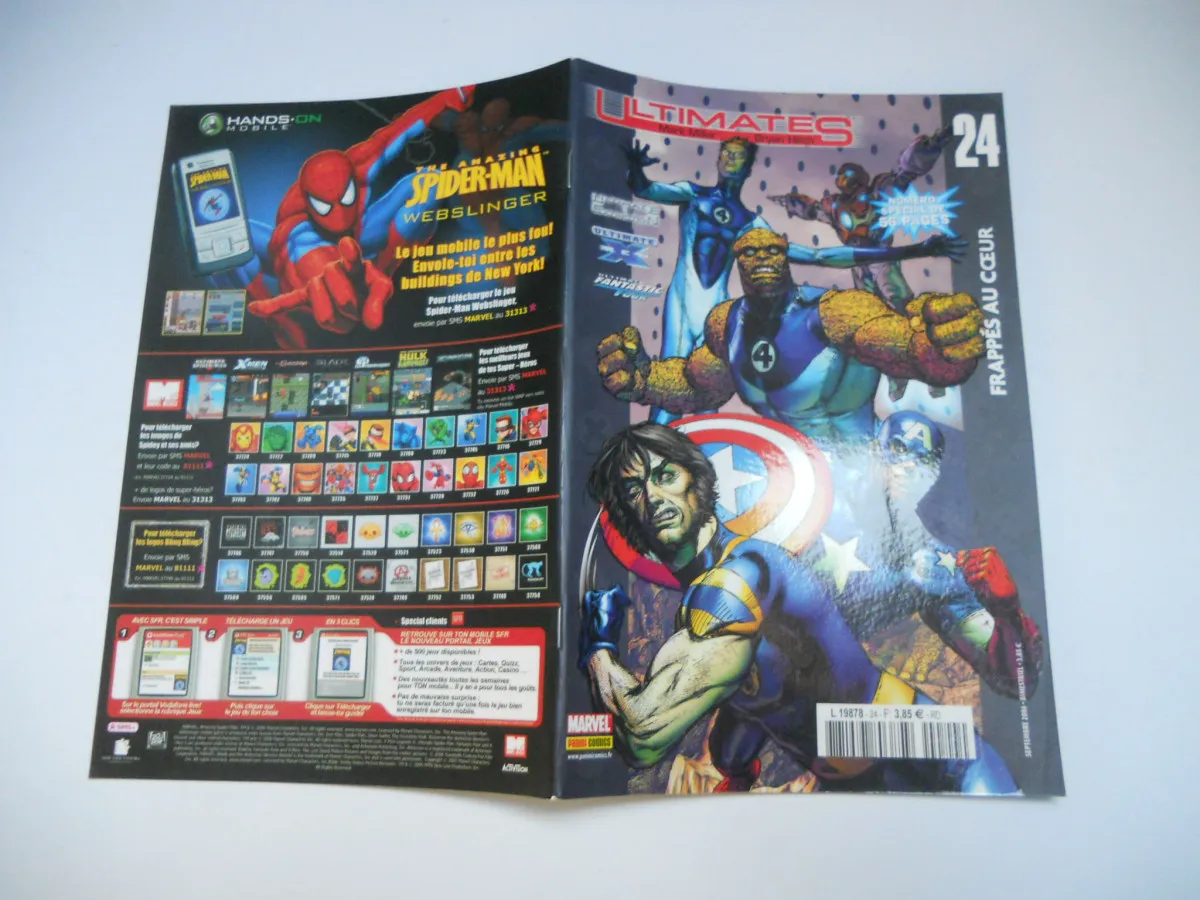Ultimates N° 24 : Frappés Au Coeur  Panini Comics - 01/09/2006 TBEt