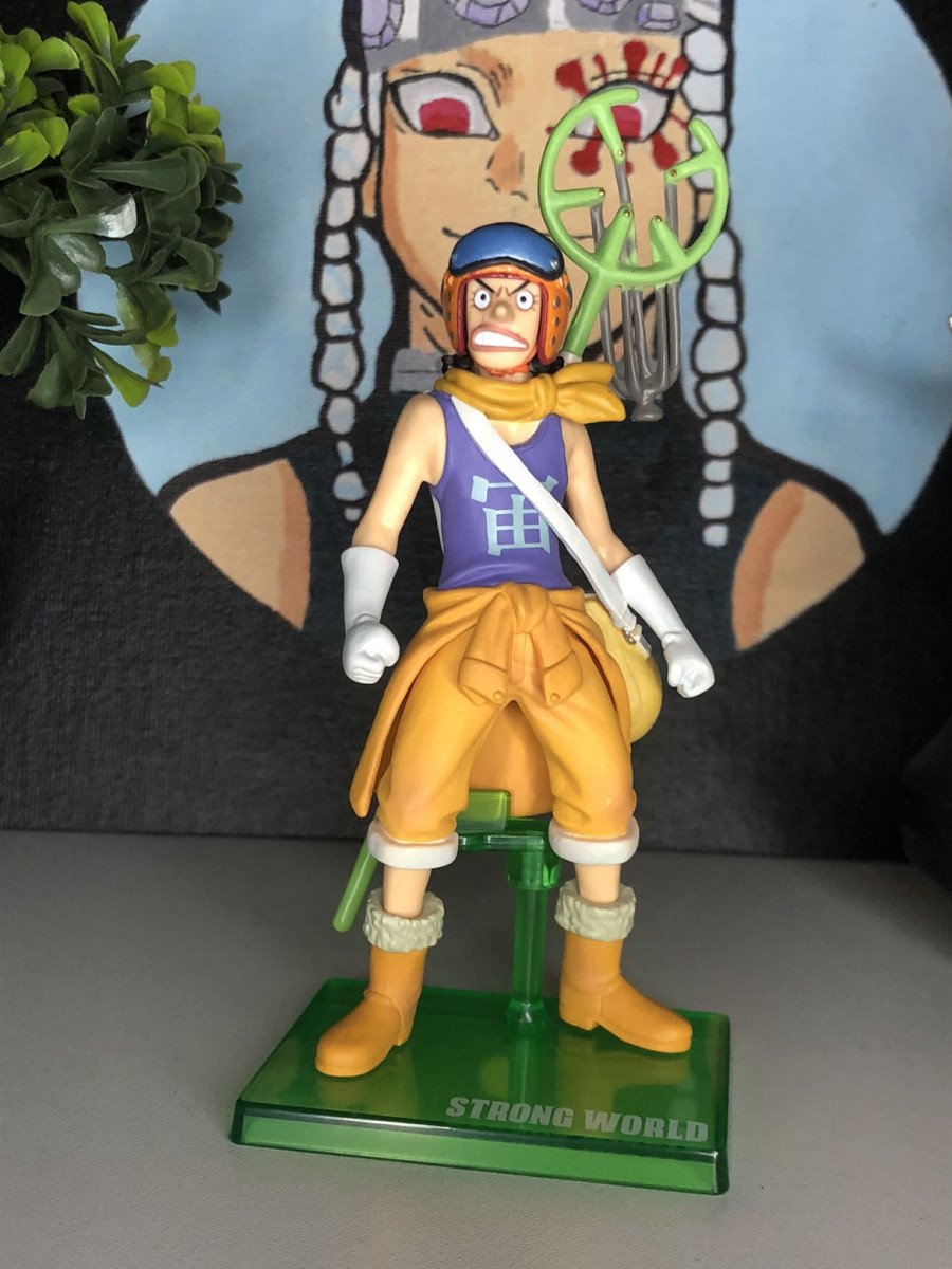 Figurine Usopp Sogeking One Piece Strong World DXF Banpresto 2010 – Japonaise TBE Rare