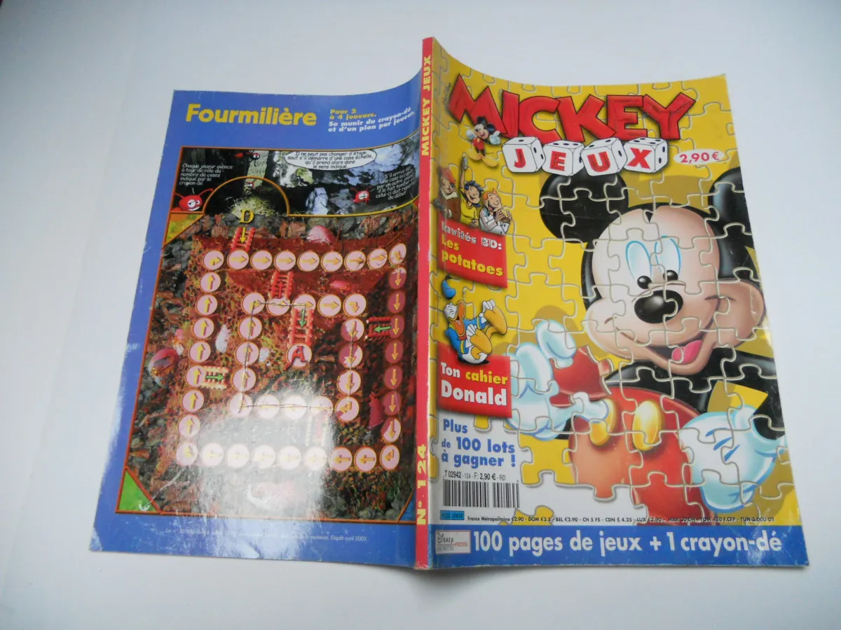 Mickey Jeux N° 124