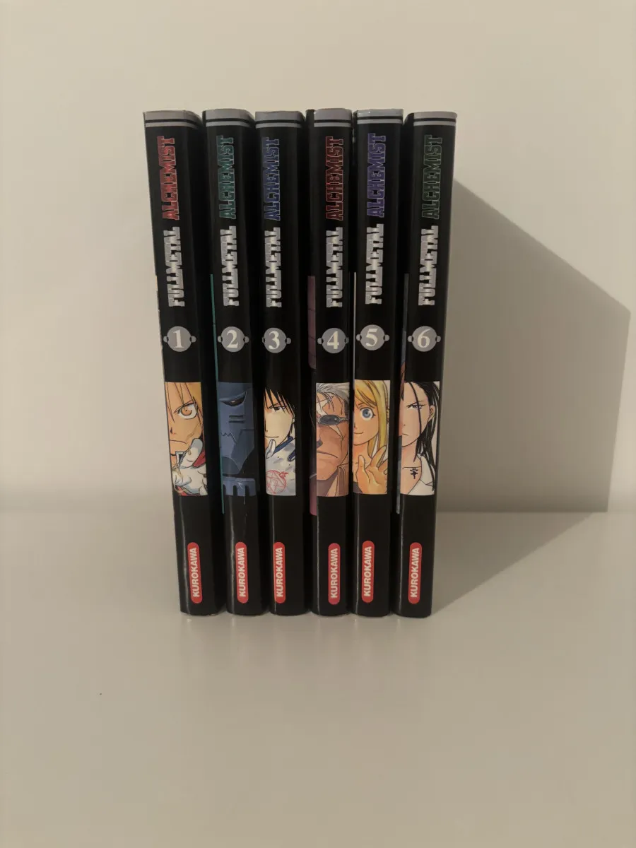 Fullmetal Alchemist - Tomes 1 à 6 - Édition Kurokawa - Bon état