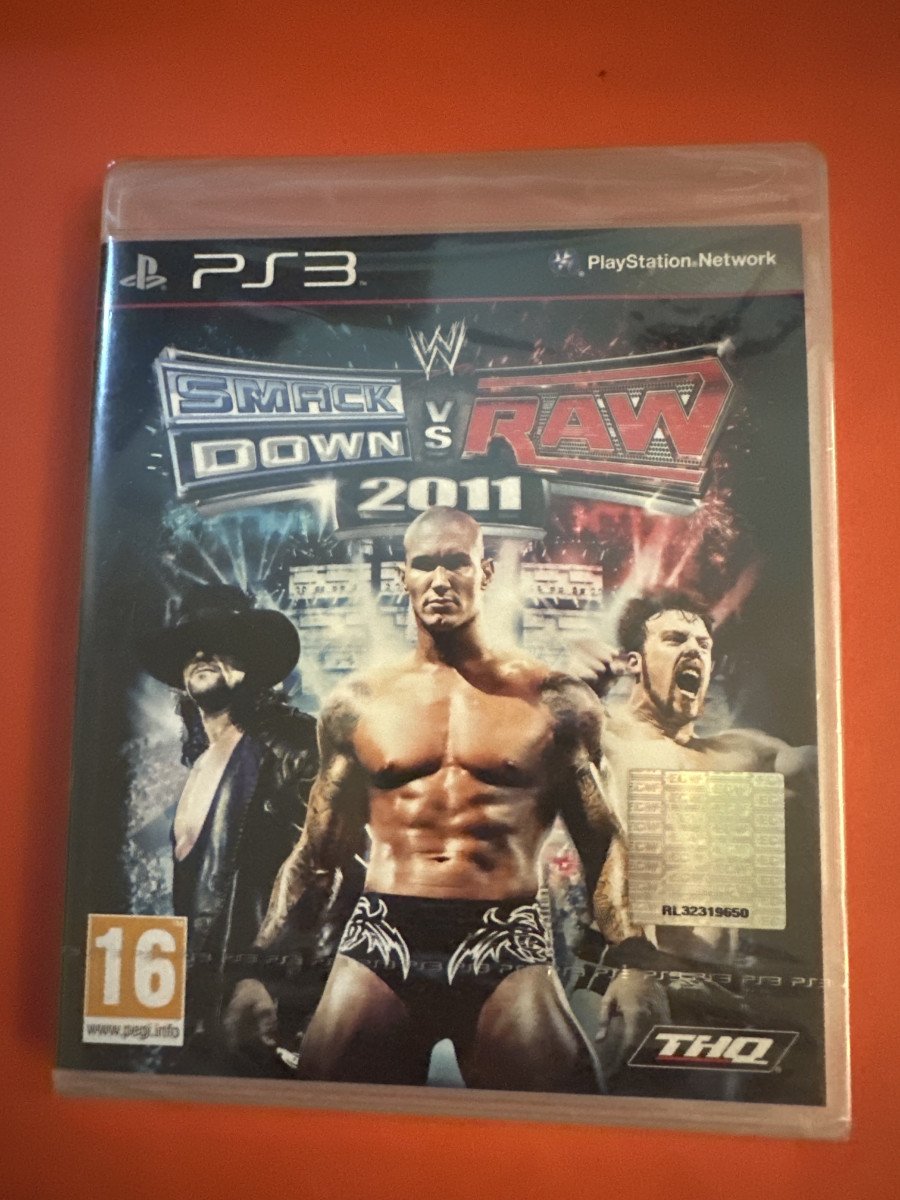 Jeu ps3 smackdown raw 2011 neuf blister