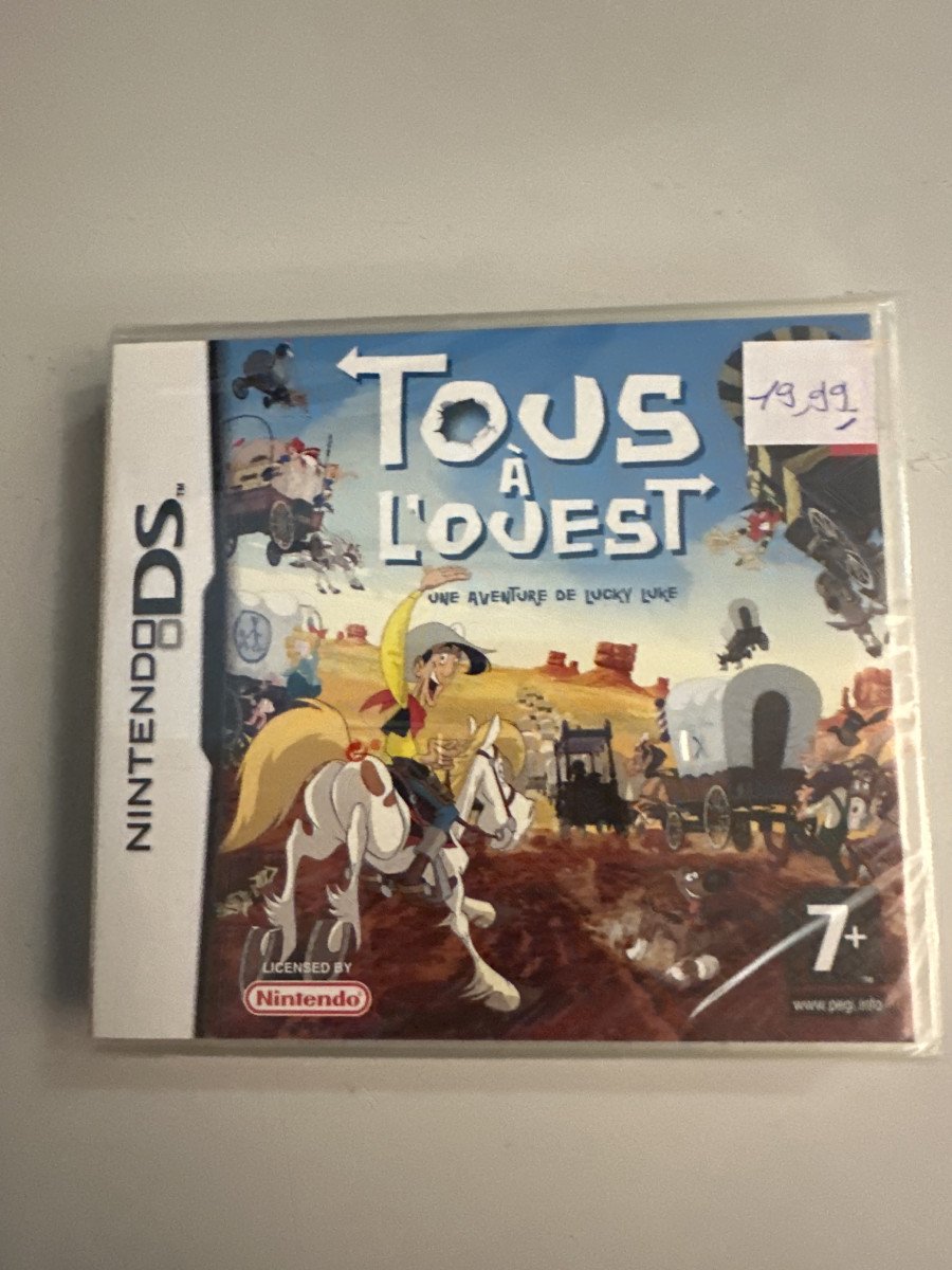 Jeu ds tous a l ouest neuf blister