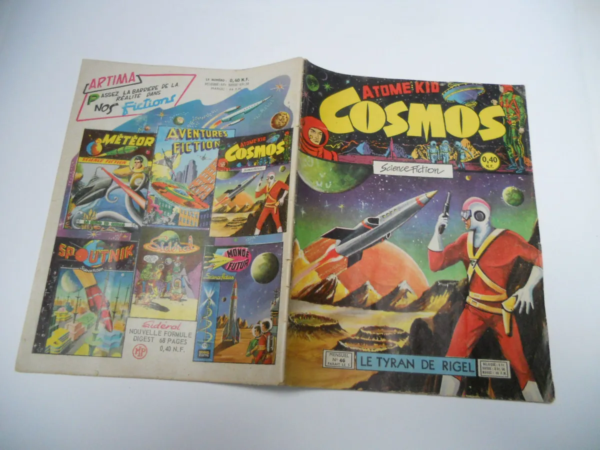 Atome Kid Cosmos N° 46 : Le Tyran De Rigel -Artima 1960