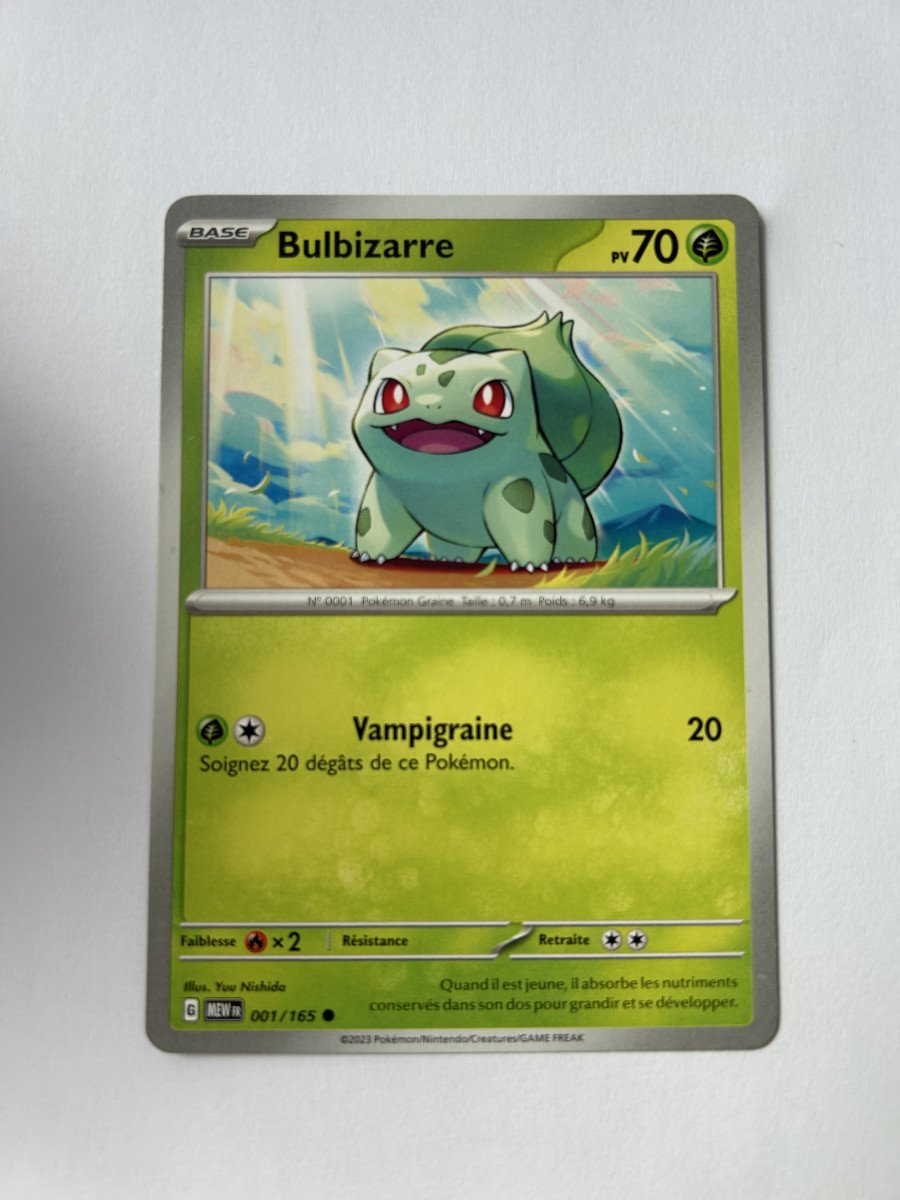 Bulbizarre 001/165 - 151