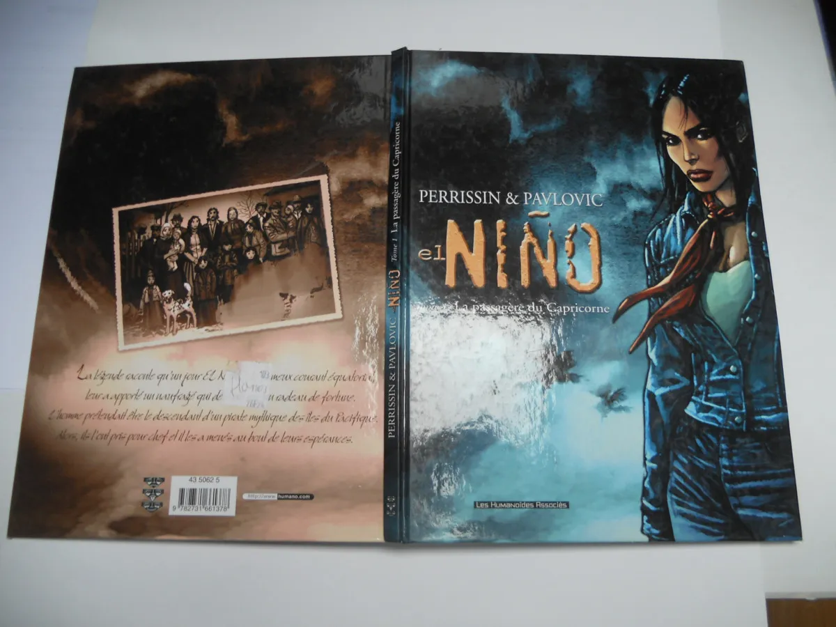 El Nino Tome 1 La Passagère Du Capricorne Perrissin Pavlovic 2002 Couverture Cartonnee Tbe+