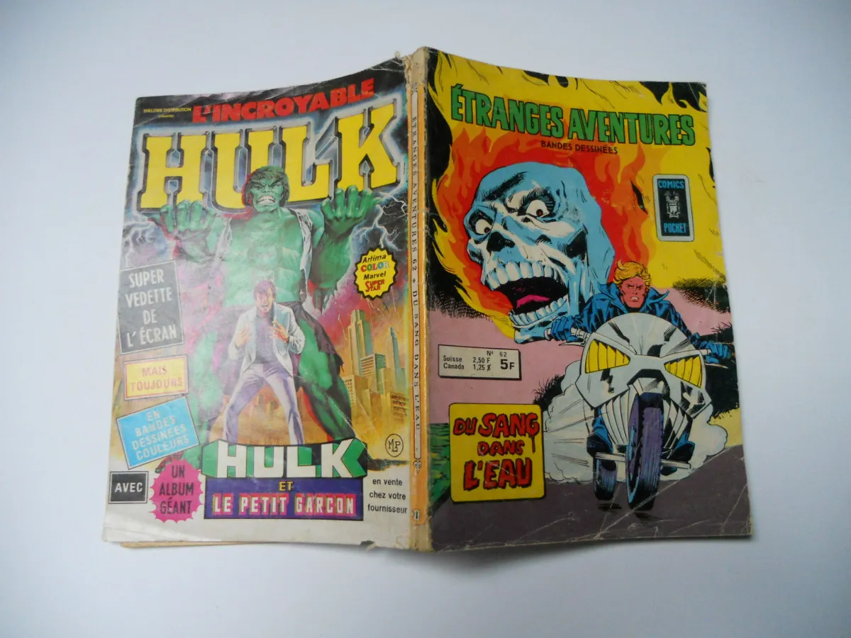 Etranges Aventures N°62 Aredit pocket - 1979