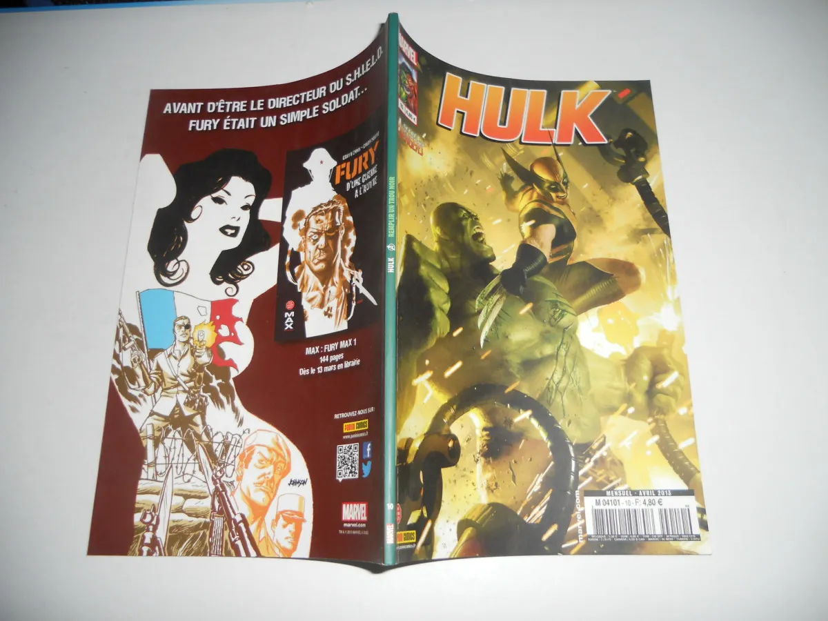 Hulk N° 10 : " Remplir Un Trou Noir " ( Hulk / Secret Avengers / Rulk ) TBE
