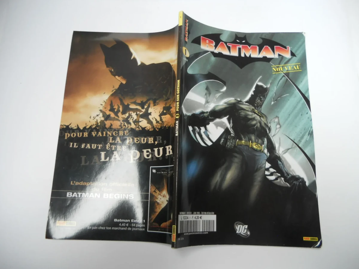 Batman N° 1 ( Panini Comics ) : Peur Sur Gotham ( Juin 2005 )TBE